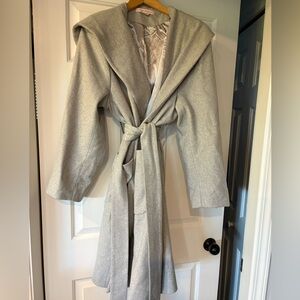 Addition Elle Women's Soft Gray Coat